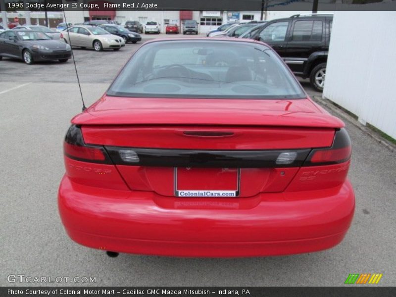 Flame Red / Agate 1996 Dodge Avenger ES Coupe
