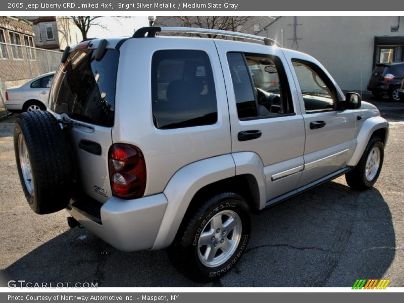 Bright Silver Metallic / Medium Slate Gray 2005 Jeep Liberty CRD Limited 4x4