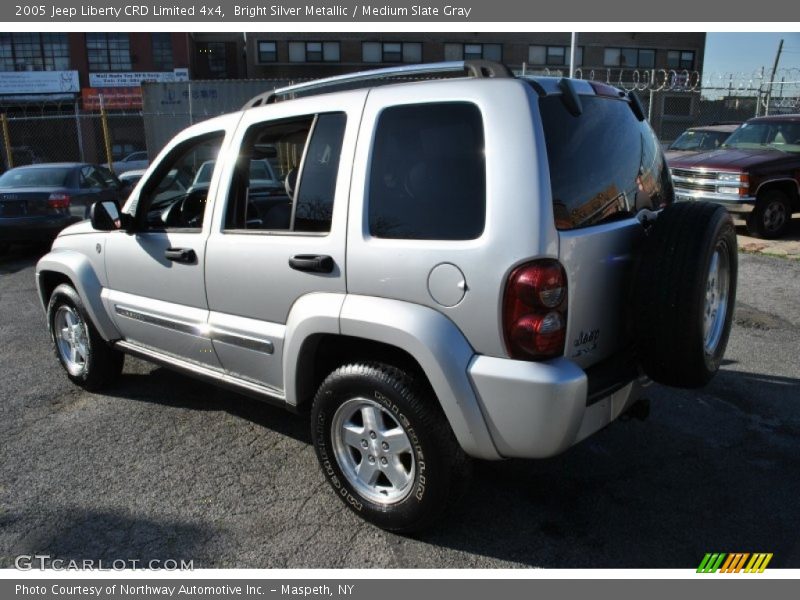 Bright Silver Metallic / Medium Slate Gray 2005 Jeep Liberty CRD Limited 4x4