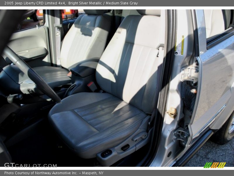 Bright Silver Metallic / Medium Slate Gray 2005 Jeep Liberty CRD Limited 4x4