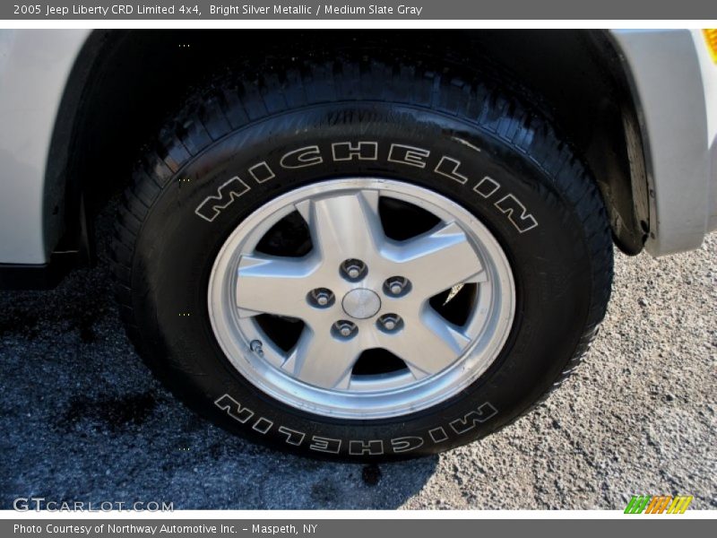 Bright Silver Metallic / Medium Slate Gray 2005 Jeep Liberty CRD Limited 4x4