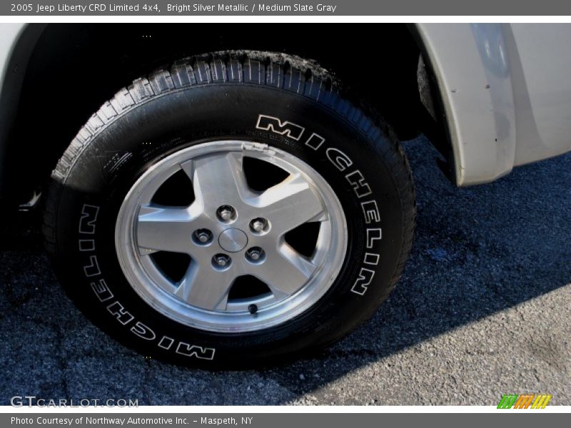 Bright Silver Metallic / Medium Slate Gray 2005 Jeep Liberty CRD Limited 4x4
