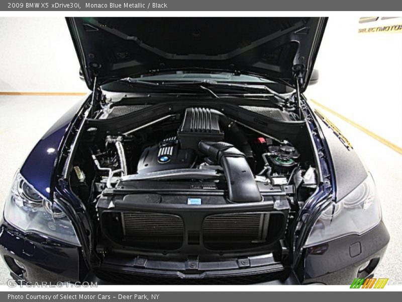 Monaco Blue Metallic / Black 2009 BMW X5 xDrive30i