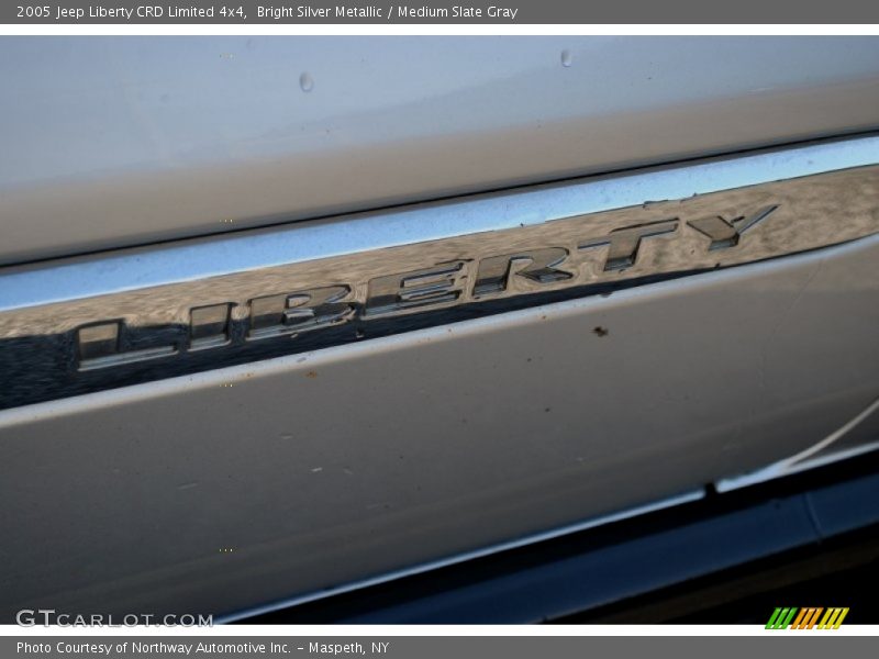 Bright Silver Metallic / Medium Slate Gray 2005 Jeep Liberty CRD Limited 4x4