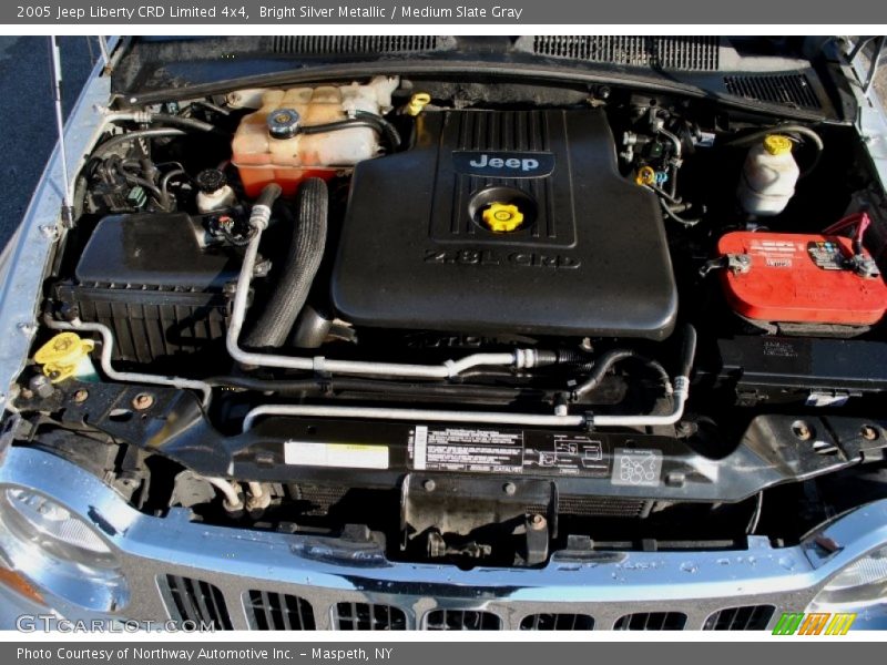 Bright Silver Metallic / Medium Slate Gray 2005 Jeep Liberty CRD Limited 4x4