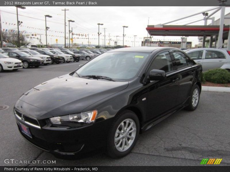 Tarmac Black Pearl / Black 2012 Mitsubishi Lancer GT