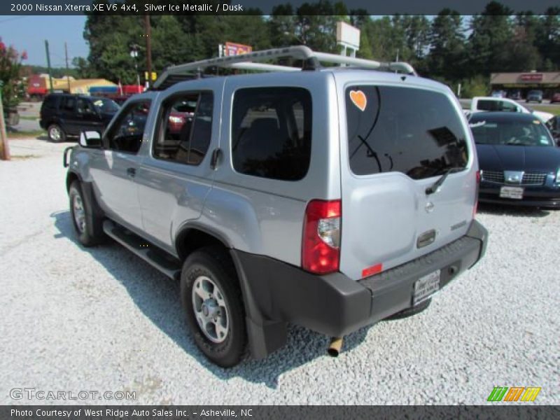 Silver Ice Metallic / Dusk 2000 Nissan Xterra XE V6 4x4