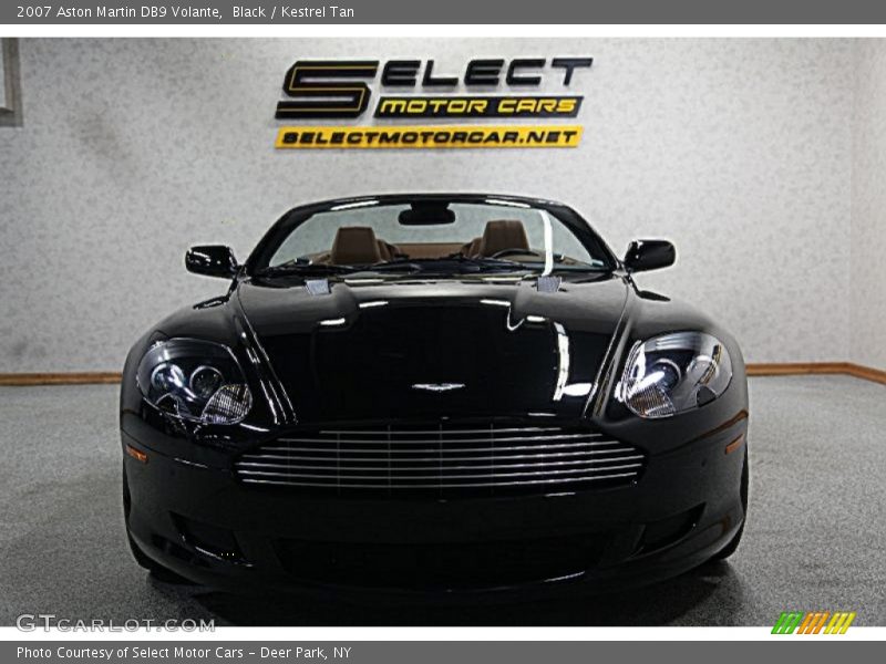 Black / Kestrel Tan 2007 Aston Martin DB9 Volante
