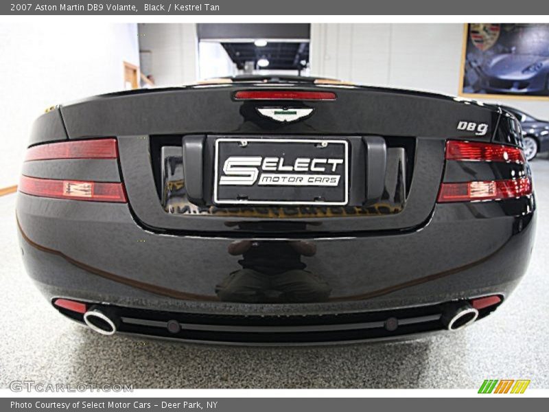 Black / Kestrel Tan 2007 Aston Martin DB9 Volante