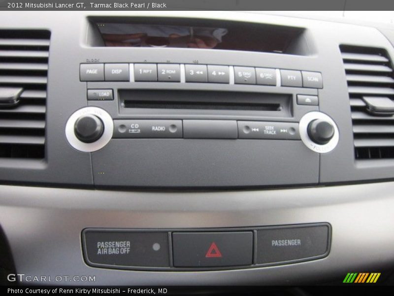 Tarmac Black Pearl / Black 2012 Mitsubishi Lancer GT