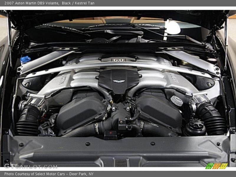  2007 DB9 Volante Engine - 6.0 Liter DOHC 48 Valve V12