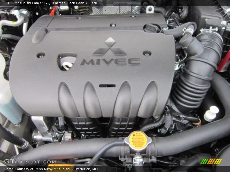 Tarmac Black Pearl / Black 2012 Mitsubishi Lancer GT