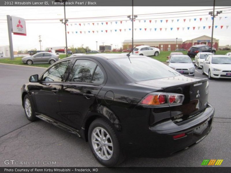 Tarmac Black Pearl / Black 2012 Mitsubishi Lancer ES