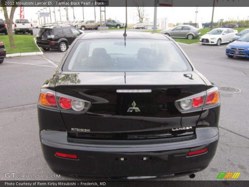 Tarmac Black Pearl / Black 2012 Mitsubishi Lancer ES