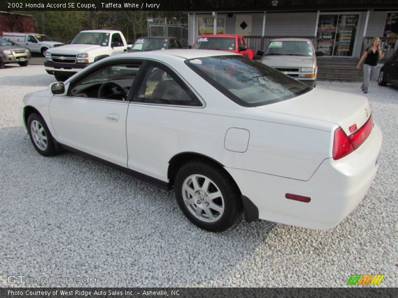Taffeta White / Ivory 2002 Honda Accord SE Coupe