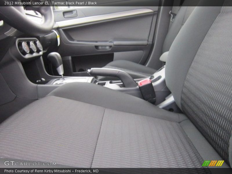 Tarmac Black Pearl / Black 2012 Mitsubishi Lancer ES