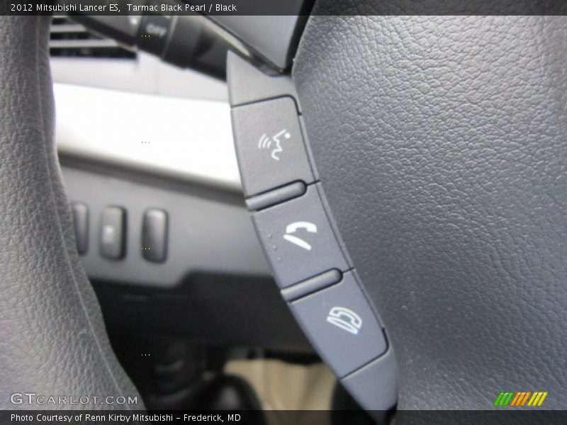 Tarmac Black Pearl / Black 2012 Mitsubishi Lancer ES