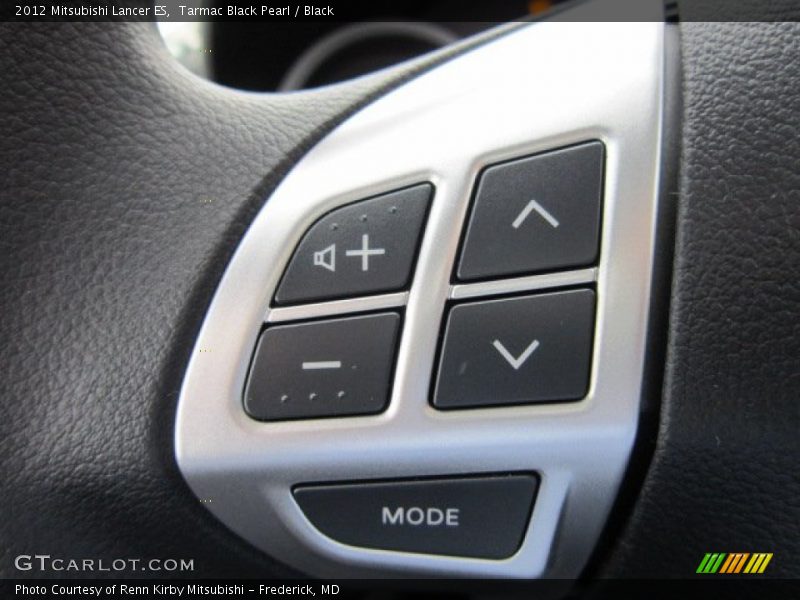 Controls of 2012 Lancer ES