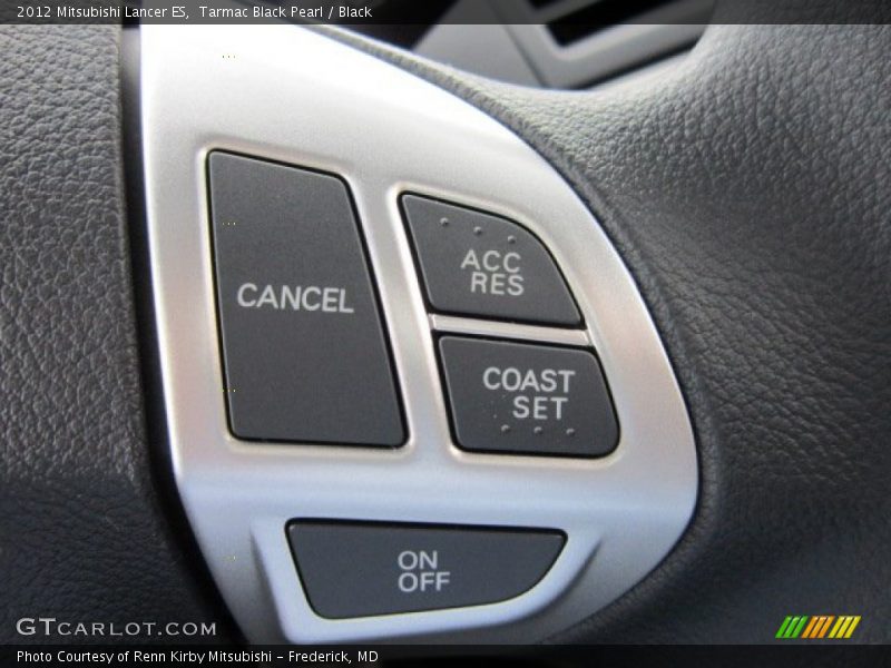 Controls of 2012 Lancer ES
