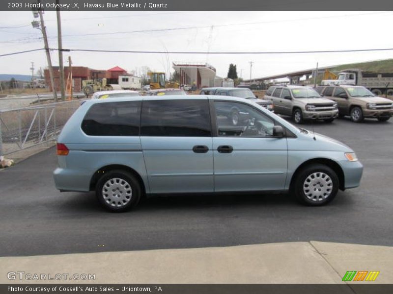 Havasu Blue Metallic / Quartz 2003 Honda Odyssey LX