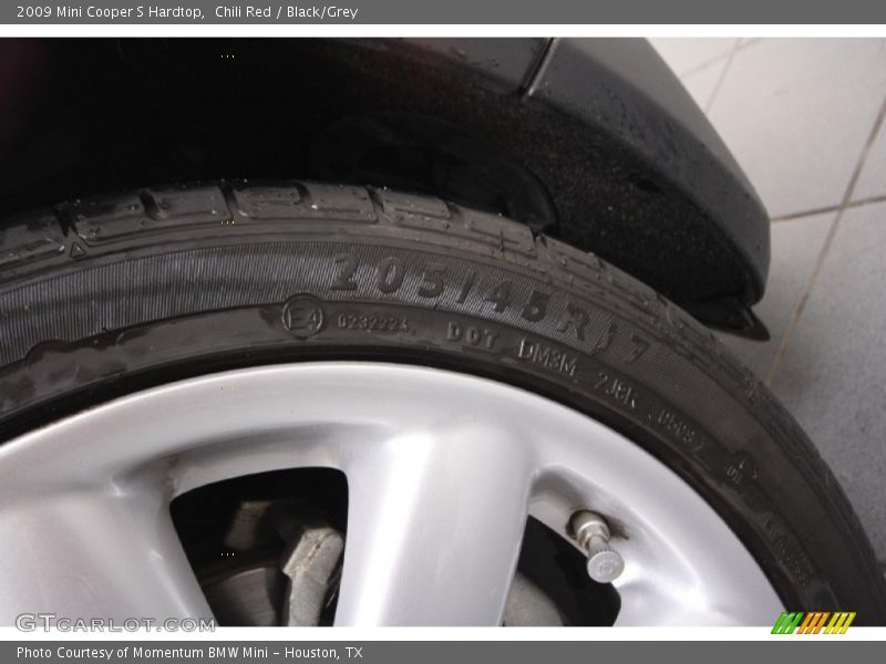 Chili Red / Black/Grey 2009 Mini Cooper S Hardtop
