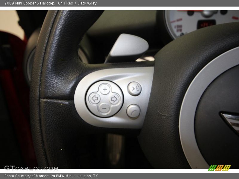 Chili Red / Black/Grey 2009 Mini Cooper S Hardtop