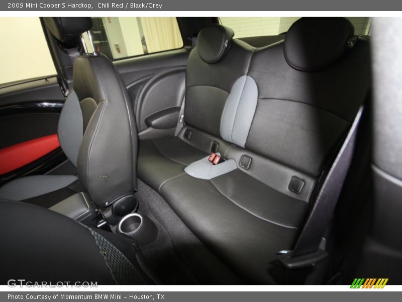 Chili Red / Black/Grey 2009 Mini Cooper S Hardtop