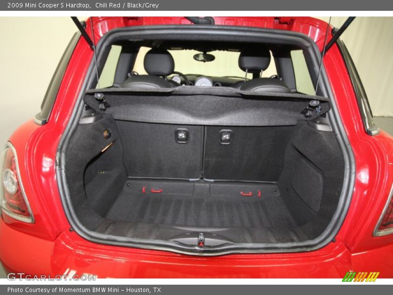 Chili Red / Black/Grey 2009 Mini Cooper S Hardtop