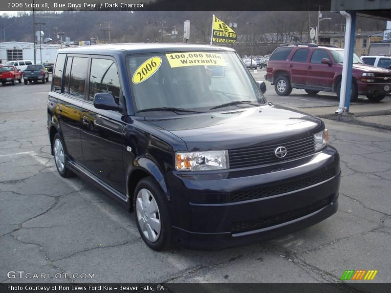 Blue Onyx Pearl / Dark Charcoal 2006 Scion xB