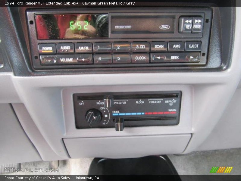 Controls of 1994 Ranger XLT Extended Cab 4x4