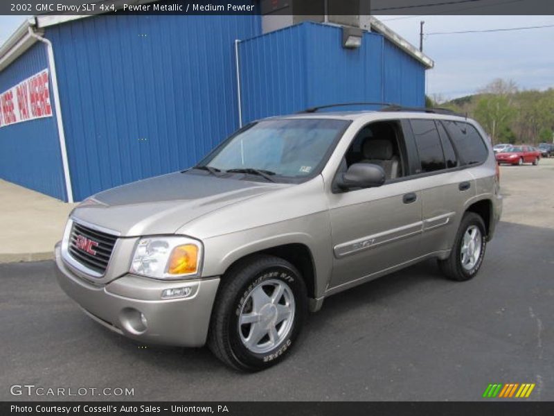 Pewter Metallic / Medium Pewter 2002 GMC Envoy SLT 4x4