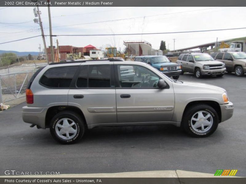 Pewter Metallic / Medium Pewter 2002 GMC Envoy SLT 4x4