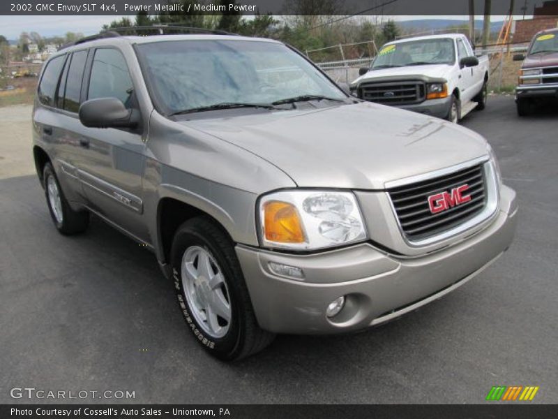 Pewter Metallic / Medium Pewter 2002 GMC Envoy SLT 4x4