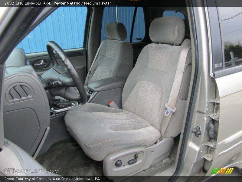 Pewter Metallic / Medium Pewter 2002 GMC Envoy SLT 4x4