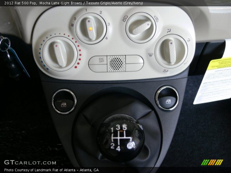 Controls of 2012 500 Pop