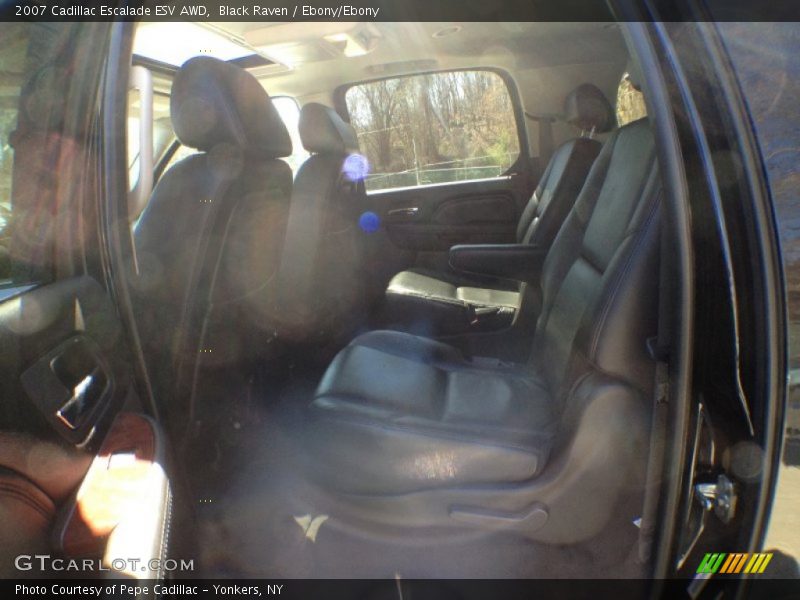 Black Raven / Ebony/Ebony 2007 Cadillac Escalade ESV AWD
