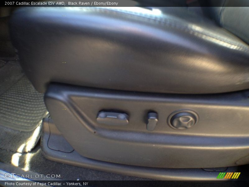Black Raven / Ebony/Ebony 2007 Cadillac Escalade ESV AWD