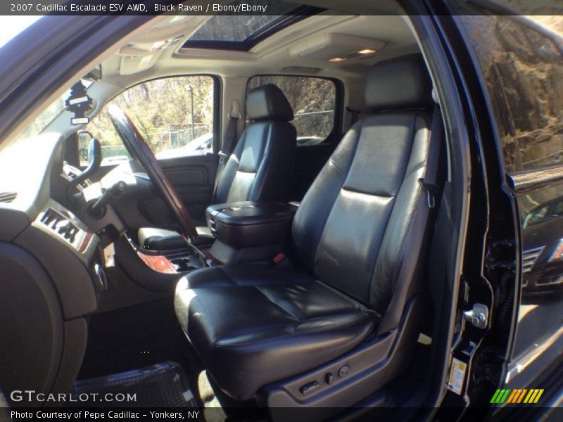 Black Raven / Ebony/Ebony 2007 Cadillac Escalade ESV AWD