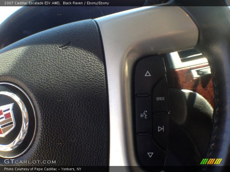 Black Raven / Ebony/Ebony 2007 Cadillac Escalade ESV AWD