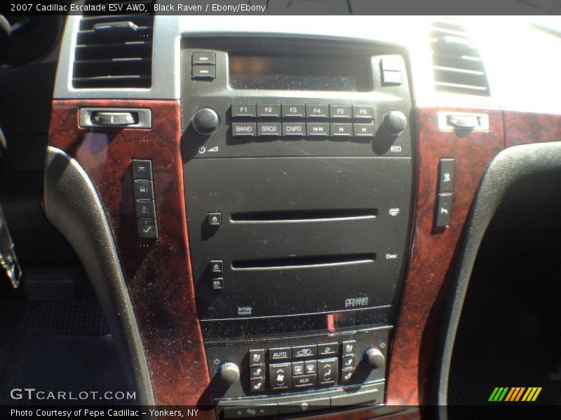 Black Raven / Ebony/Ebony 2007 Cadillac Escalade ESV AWD