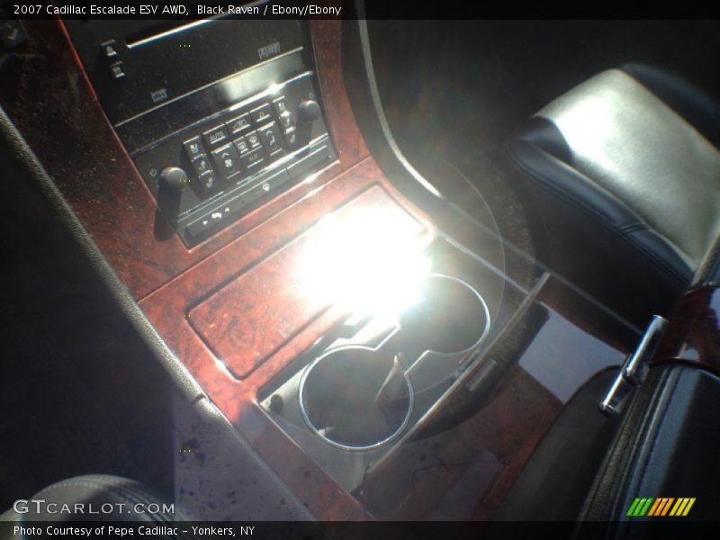 Black Raven / Ebony/Ebony 2007 Cadillac Escalade ESV AWD