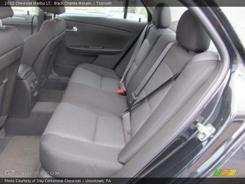Black Granite Metallic / Titanium 2012 Chevrolet Malibu LT