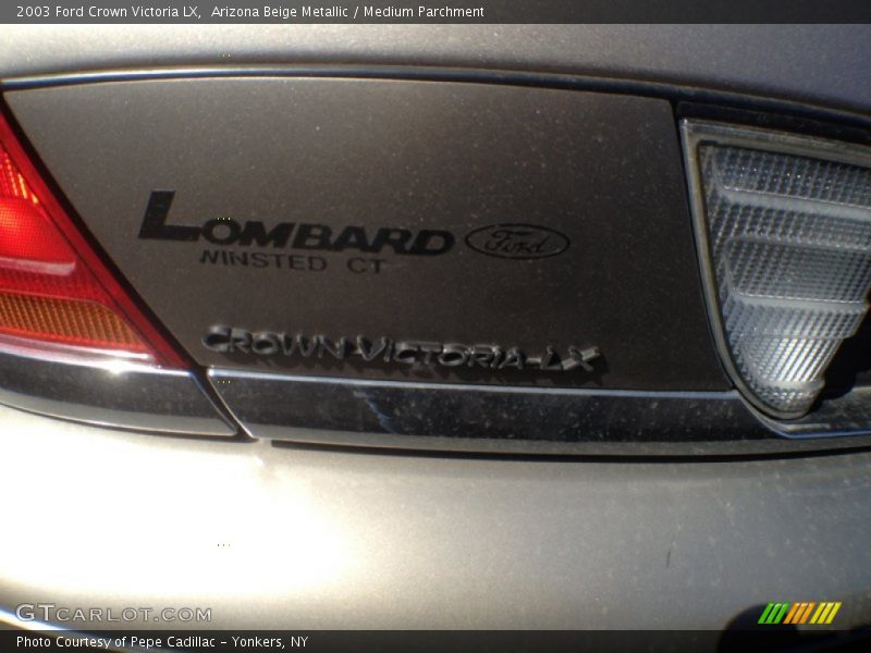 Arizona Beige Metallic / Medium Parchment 2003 Ford Crown Victoria LX