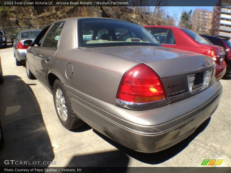 Arizona Beige Metallic / Medium Parchment 2003 Ford Crown Victoria LX