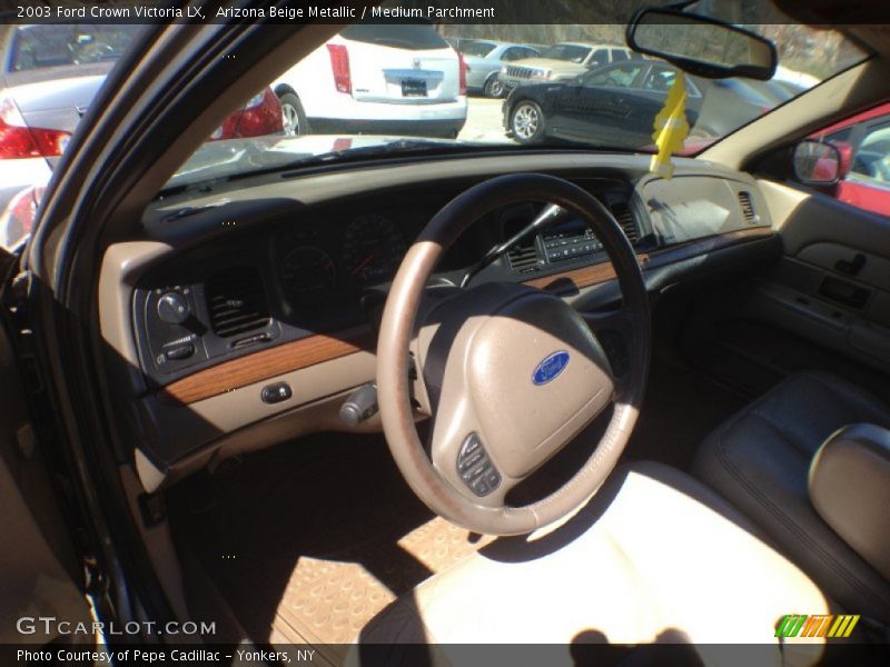 Arizona Beige Metallic / Medium Parchment 2003 Ford Crown Victoria LX
