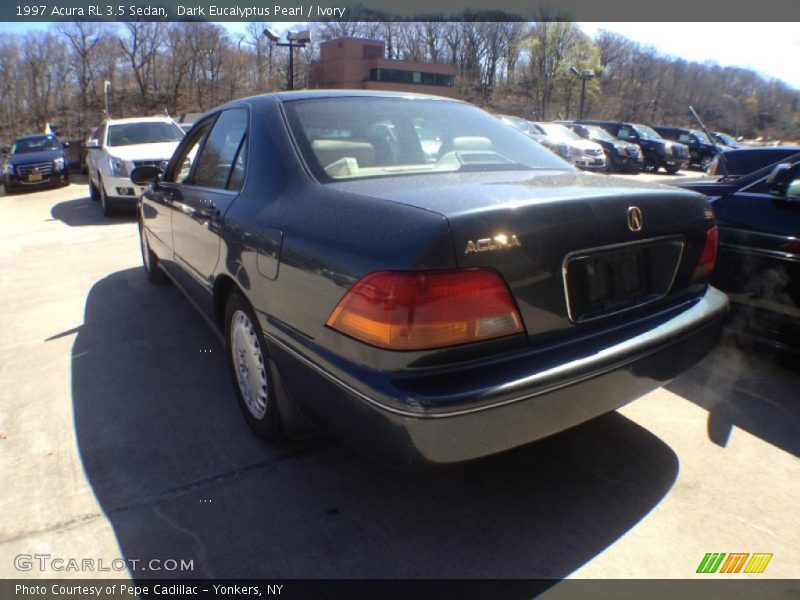 Dark Eucalyptus Pearl / Ivory 1997 Acura RL 3.5 Sedan