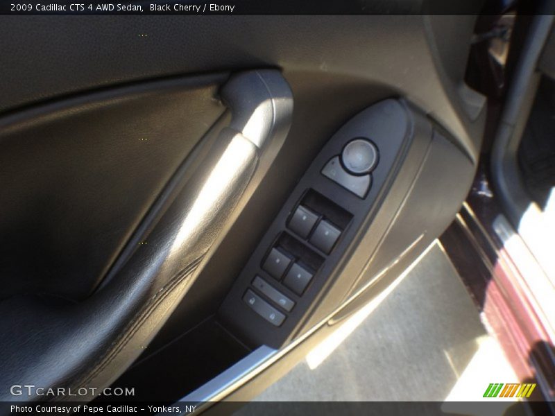 Black Cherry / Ebony 2009 Cadillac CTS 4 AWD Sedan