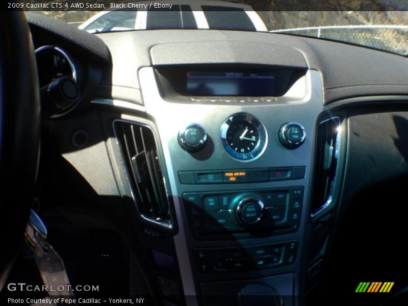 Black Cherry / Ebony 2009 Cadillac CTS 4 AWD Sedan