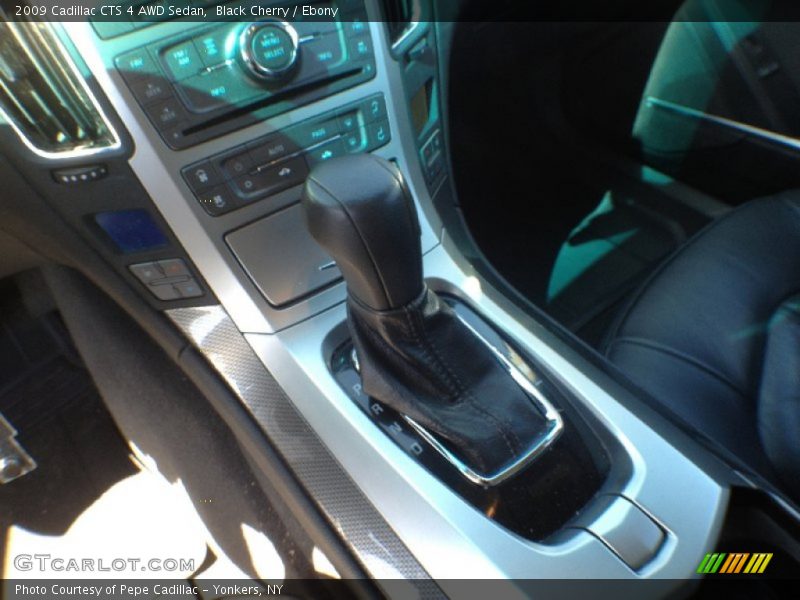 Black Cherry / Ebony 2009 Cadillac CTS 4 AWD Sedan