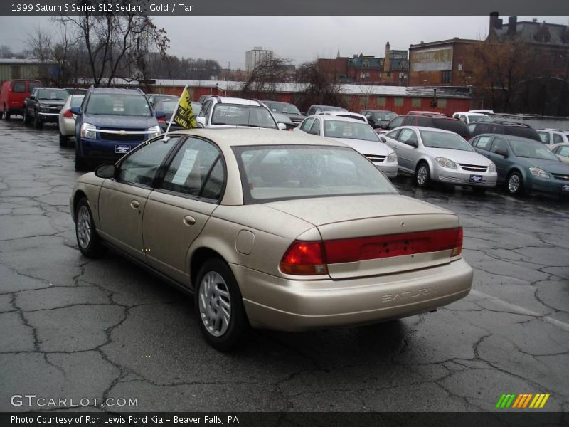Gold / Tan 1999 Saturn S Series SL2 Sedan